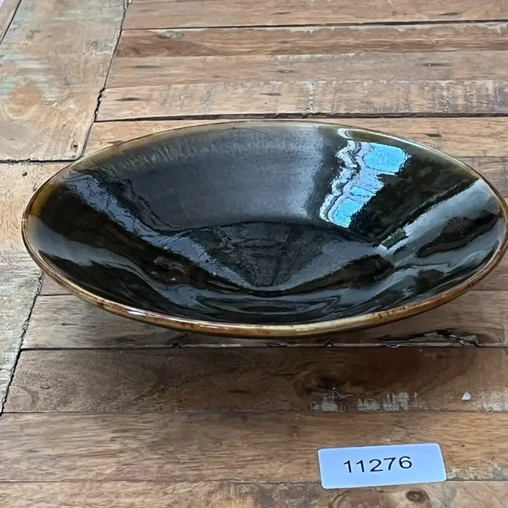 Studio Art Pottery Ceramic Bowl 8.5